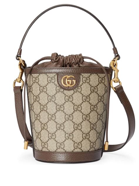 mini bucket shoulder bag gucci